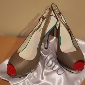 Peeptoe stilettos